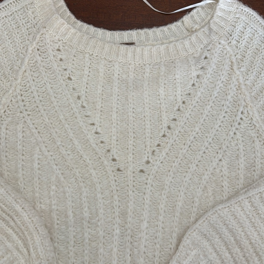 Free People Cream Sweater - Picture 4 of 11